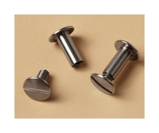 Stainless Steel Binder Post 3/8" Length - Image 1