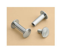 1" Steel Binder Post, 8-32 Threads, 1" Length