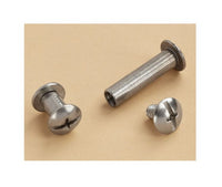 5/8" Stainless Steel Barrel Bolt 10-24, Closed End Combo Drive