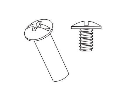 3/4" Steel Barrel Bolt, Closed End, Combo Drive, Zinc Plated - Image 2
