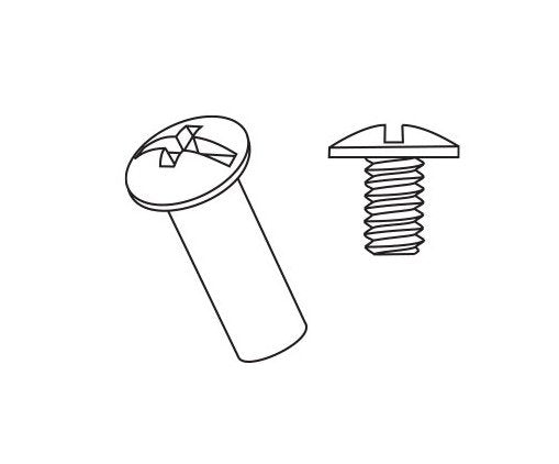 Stainless Steel Barrel Bolt 3/8" Length Combo Drive 10-24 - Image 2