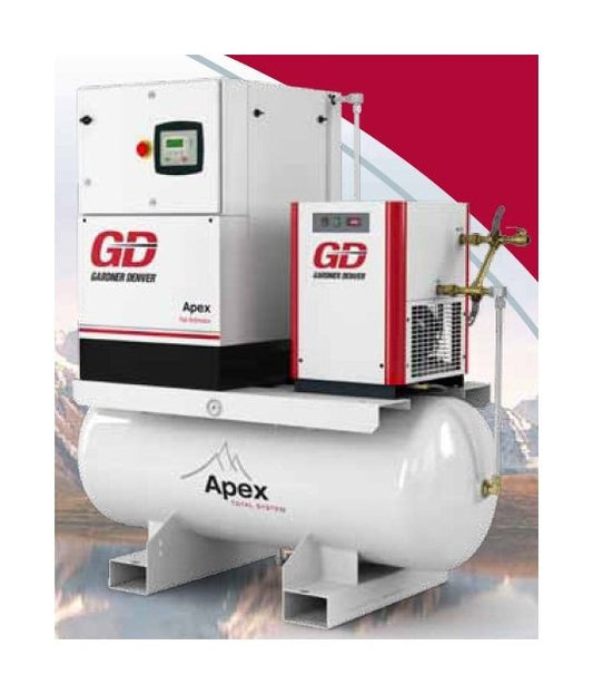 Gardner Denver Apex Total System Rotary Screw Air Compressor - Image 1