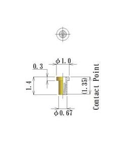 JCC 0.18-0.27mm Short Round Socket Pin - Image 2