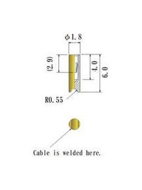 JCC Small Size Round Socket Pin, 0.40-0.52mm Plug Diameter