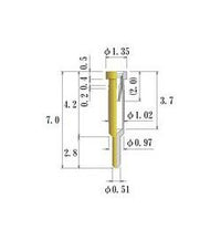 JCC Small Size Round Socket Pin - 0.30 to 0.52mm Plug Diameter