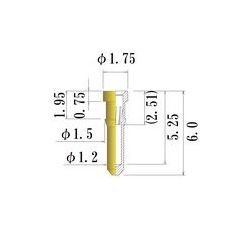 JCC Small Size Round Socket Pin (0.38-0.63mm Plug Diameter) - Image 1