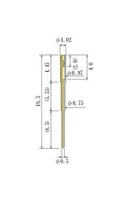 JCC Small Size Socket Pin (0.30-0.52mm) - Round Socket Pins - Image 1