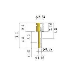JCC 0.35-0.60mm Socket Pin for High Current Applications - Image 1