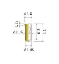 JCC Medium Size Round Socket Pin - 0.80-0.85mm Acceptable Plug Diameter