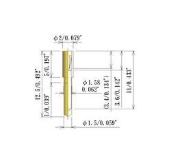 Small Size High Temperature Socket Pin - 0.85-1.10mm Acceptable Plug Diameter - Image 2