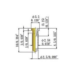 JCC High Temp. Small Size Socket Pin 1.38-1.55mm Dia. - Image 2