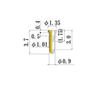 JCC Small Size Round Socket Pin - 0.30-0.52mm Acceptable Plug Diameter