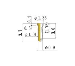 JCC Small Size Round Socket Pin - 0.30-0.52mm Acceptable Plug Diameter - Image 1