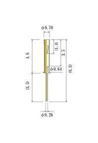 Small Round Socket Pin Set, 0.18-0.29 mm Acceptable Plug Diameter - Image 2