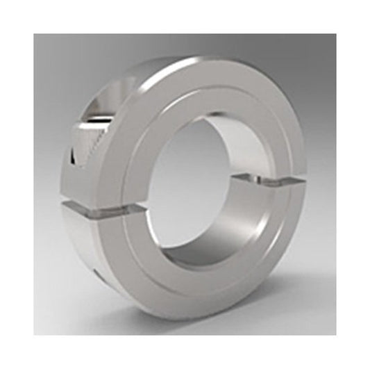 Metric Two-Piece Split Stainless Steel Heavy Duty Collars - 40mm - Image 1