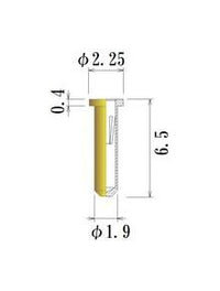Medium Size Round Socket Pin (0.70-1.05mm) - JCC Brand