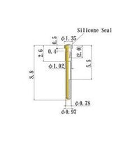 JCC Small Size Round Socket Pin, 0.30-0.52mm Plug Diameter