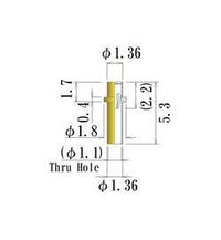 JCC Au/Ni Plated Small Size Socket Pin 0.38-0.60mm