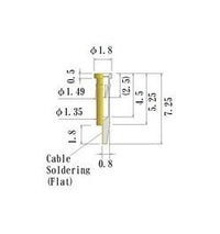 JCC Small Size Round Socket Pin - 0.35-0.60mm Acceptable Plug Diameter