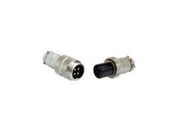 Small Round 2-Position Connector with 4 Pins - Image 1