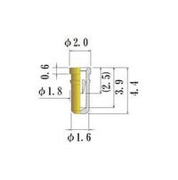 JCC Small Size Socket Pin 0.35-0.60mm Round Socket Pin