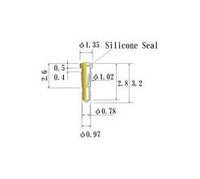 JCC Small Size Round Socket Pin (0.30-0.52mm) with Au Plating
