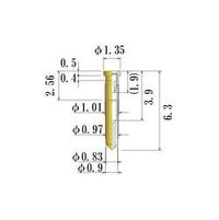 JCC Small Round Socket Pins 0.30-0.52mm Diameter