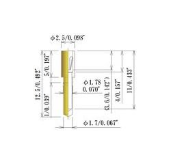 Small Size High Temperature Socket Pin - 0.82-1.20mm Acceptable Plug Diameter - Image 2