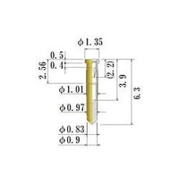 JCC 0.45-0.54mm Small Size Round Socket Pin