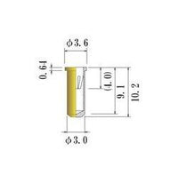 Medium Size Round Socket Pin - 1.70-2.00mm Acceptable Plug Diameter