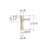 JCC Small Size Round Socket Pin 0.30-0.52mm Plug Diameter
