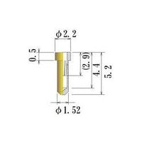 JCC Medium Round Socket Pin - 0.60-0.75mm Acceptable Plug Diameter