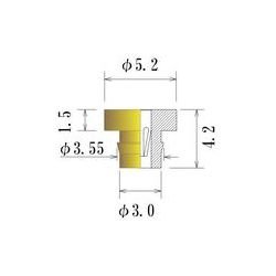 JCC 0.80-0.85mm Medium Round Socket Pin - Image 1