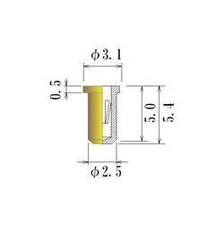 Medium Round Socket Pin 1.30-1.50mm Acceptable Plug Diameter - Image 1