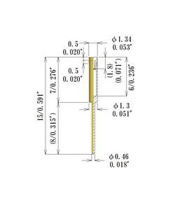 Small Size High Temperature Socket Pin - 0.50-0.70mm Diameter - Image 2