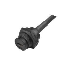 Waterproof Round Receptacle Connector with Cable - Image 1