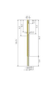 Small Size Round Socket Pin 0.45-0.54mm Acceptable Plug Diameter - Image 1