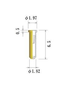 JCC Medium Size Round Socket Pin - 0.70-1.05mm Acceptable Plug Diameter - Image 1