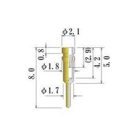 JCC Medium Size Round Socket Pin (0.60-0.75mm)