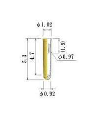 JCC Small Size Round Socket Pin 0.30-0.52mm Acceptable Plug Diameter