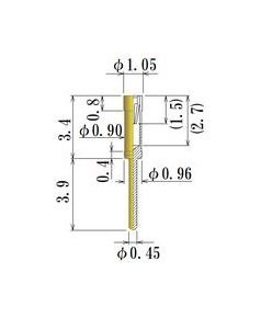 JCC Small Size Round Socket Pin 0.21-0.42mm Acceptable Plug Diameter - Image 2