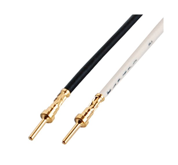 Au Plated Round Socket Pins with Copper Alloy Louver - Image 1