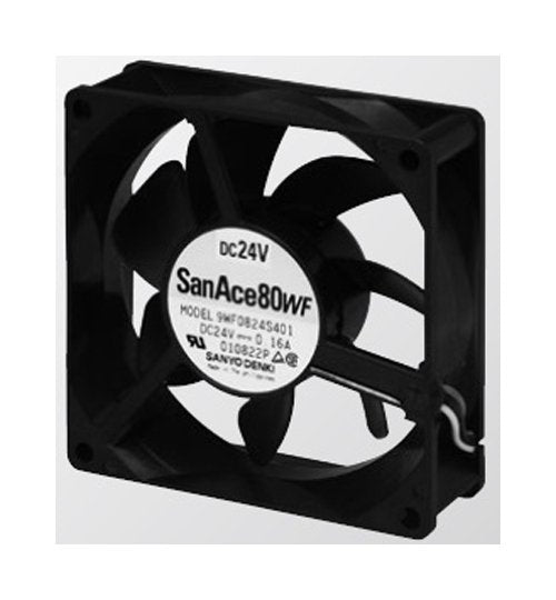 San Ace 80WF Oil Proof Fans - 80 x 80 x 25 mm, 24V - Image 1
