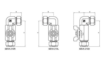 SBV210 Series 5.0mm Orifice Two-Piece Ball Valve - Image 2
