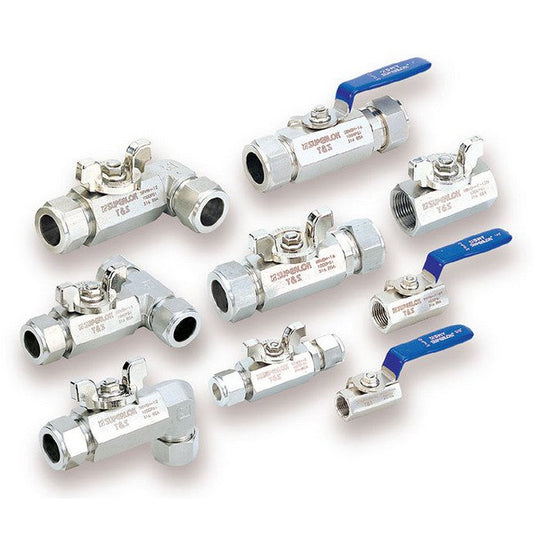 SBV210 Series 5.0mm Orifice Two-Piece Ball Valve - Image 1