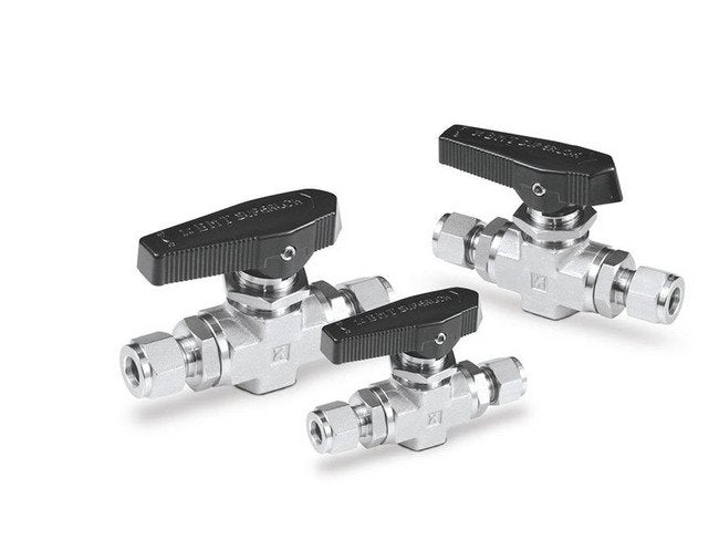 SBVF360 High Pressure Ball Valve - 1/2" MNPT, 65.1mm Dimension C - Image 1
