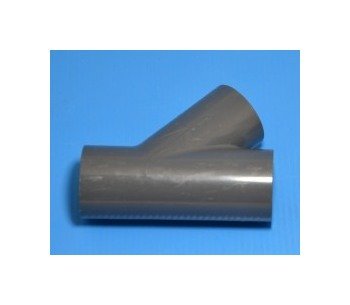 SPEARS 1-1/2 inch Schedule 80 PVC 45° Wye - Image 1