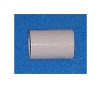 1-1/2 Inch Schedule 40 Gray PVC Coupling - Image 1