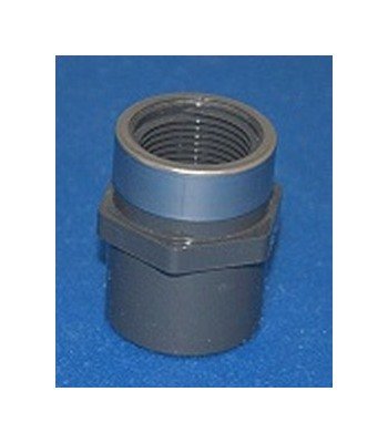 FlexPVCÂ® 1 Inch Schedule 80 PVC Female Adapter Fitting - Image 1