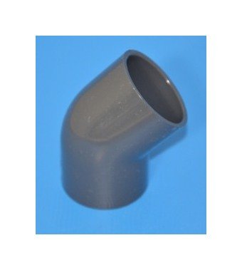 1-1/2 Inch Schedule 80 CPVC 45 Degree Angle Elbow - Image 1
